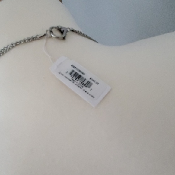 Emporio Armani Long Silver tone St steel necklace - Picture 4 of 4